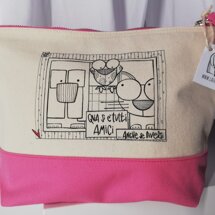 quasi si tutti amici - bianco e rosa